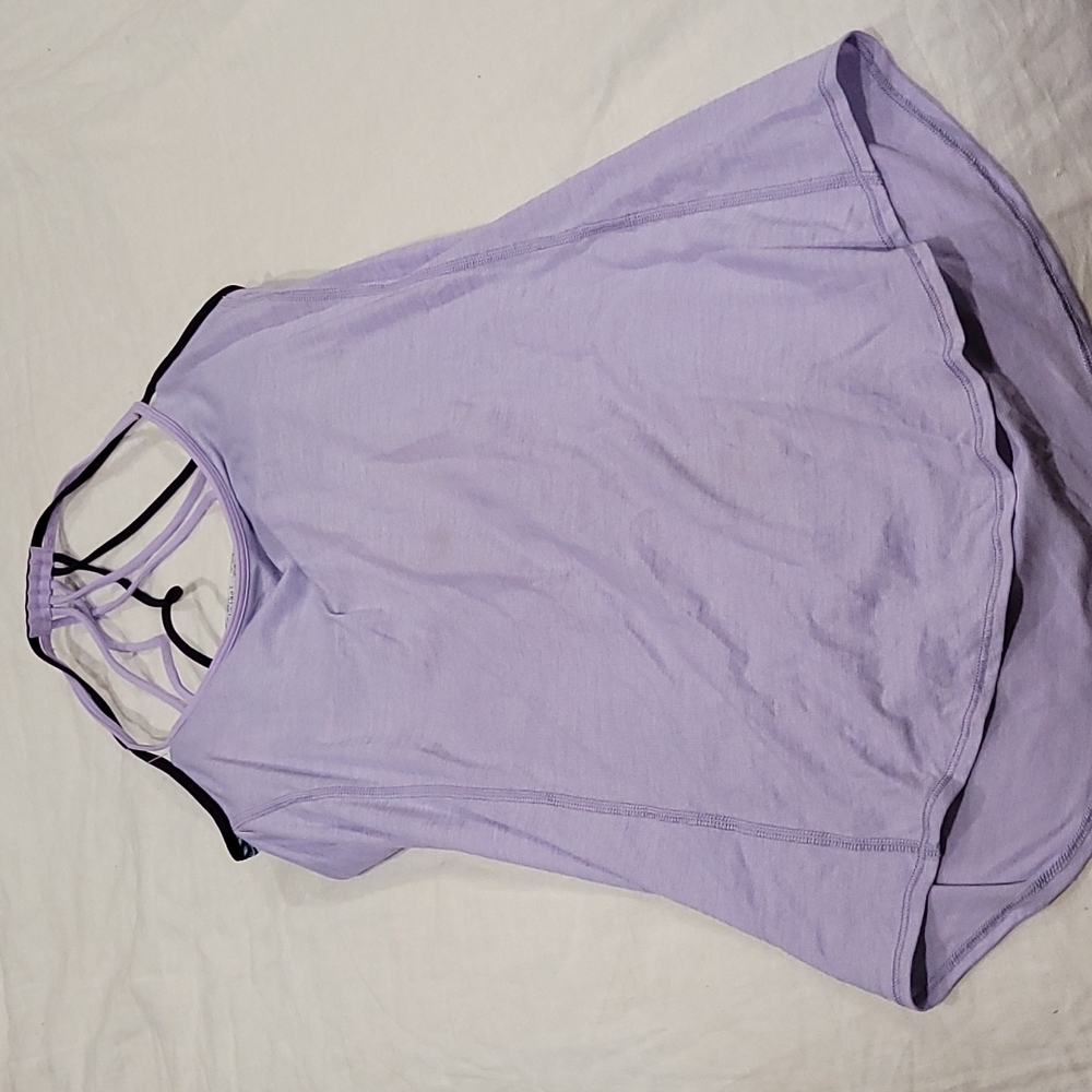 Lululemon shirt with built in bra.